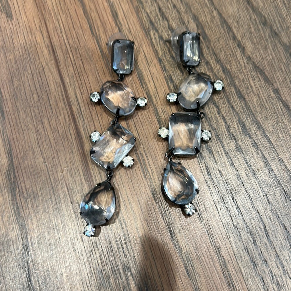 Crystal Dangle Earrings